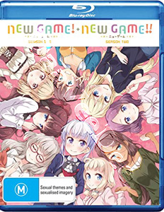 New Game! |Seasons 1-2 |   Blu-Ray